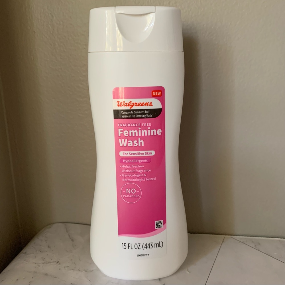 Walgreens Feminine Wash Fragrance Free, 15.0 fl oz